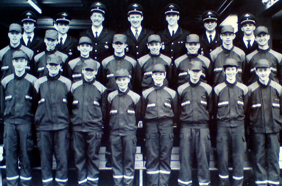 Gruppenfoto der Jugendfeuerwehr Asperg